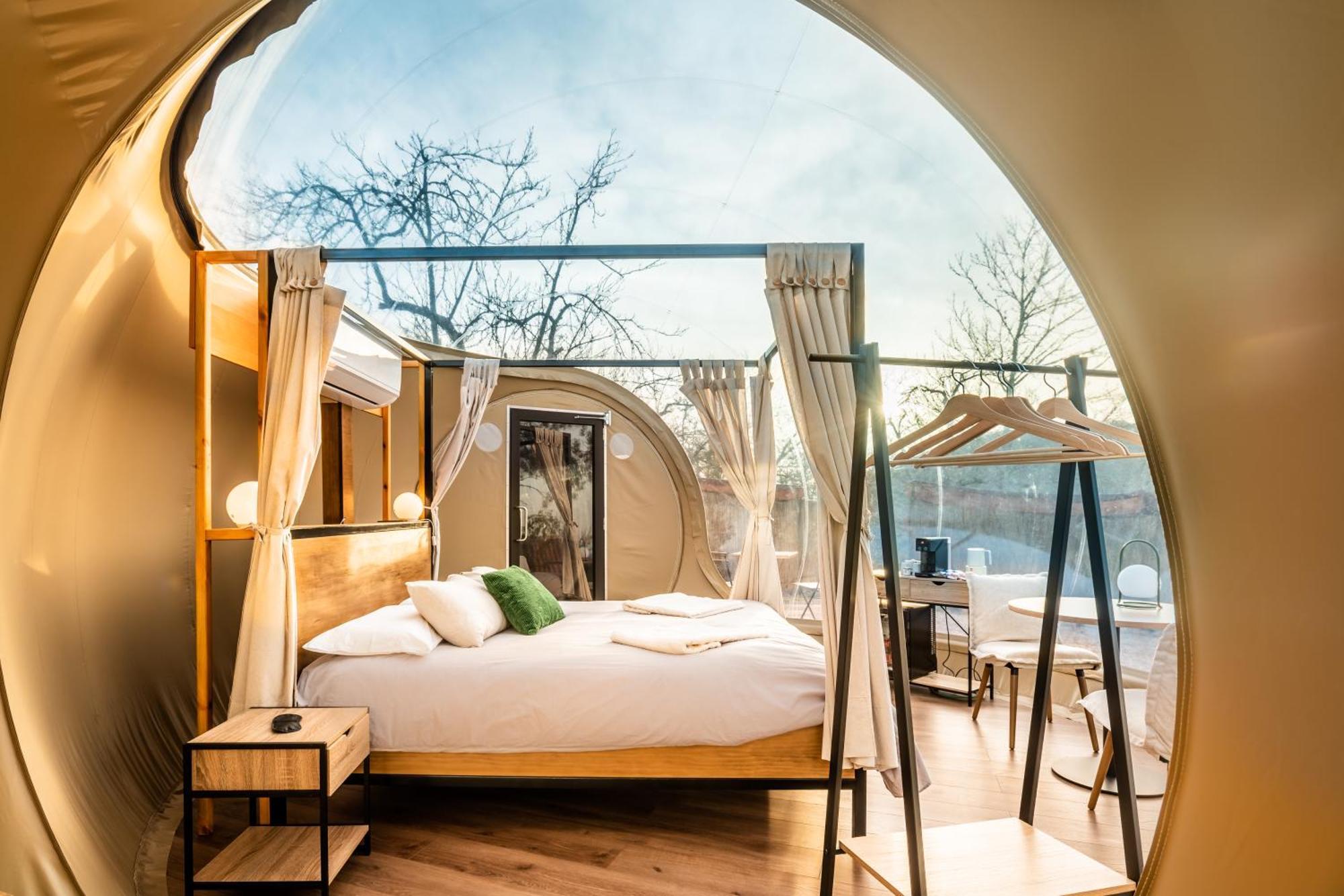 Horizonte Bubble Rooms كورتيغانا المظهر الخارجي الصورة