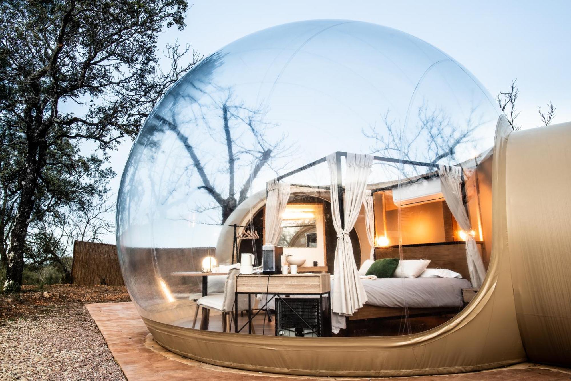 Horizonte Bubble Rooms كورتيغانا المظهر الخارجي الصورة
